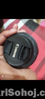Cannon 50mm 1.8 prime lens